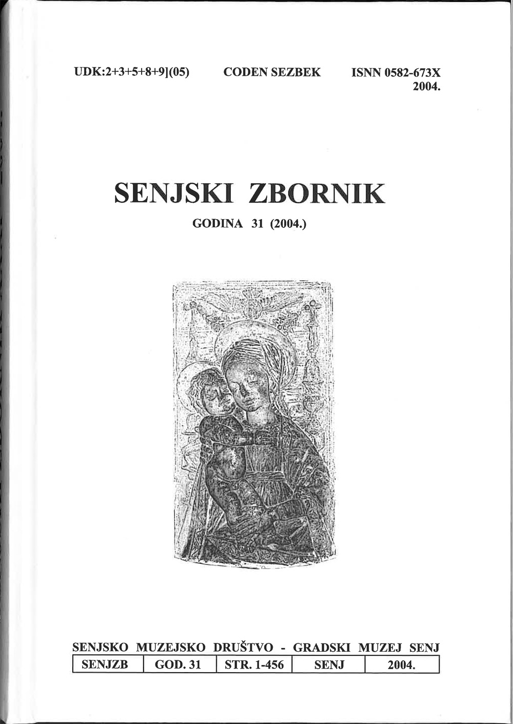 SENJSKI ZBORNIK GODINA 31 (2004.)