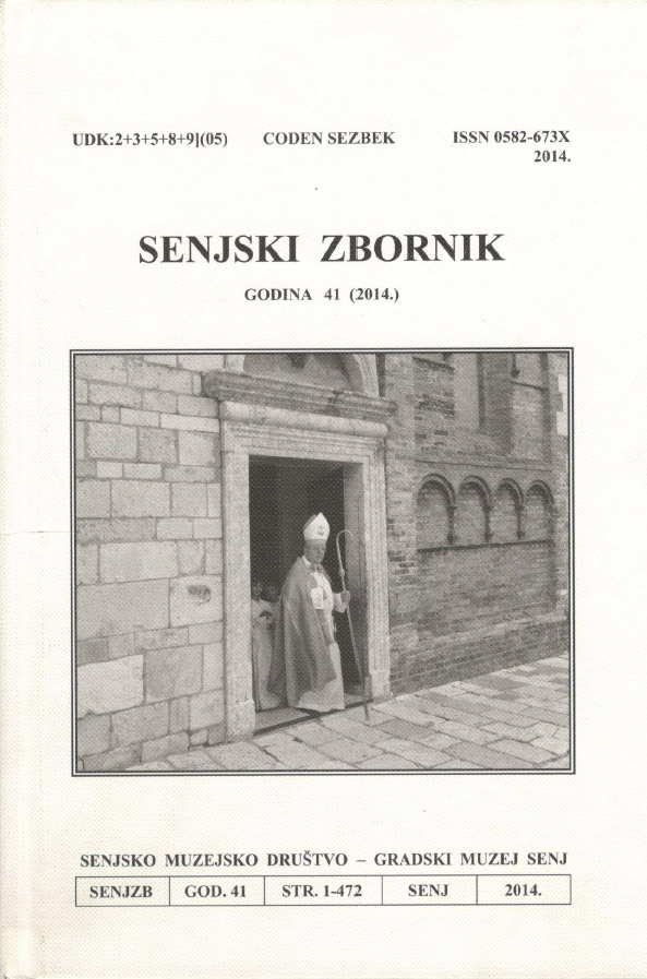 SENJSKI ZBORNIK GODINA 41 (2014.)