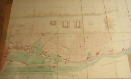 Nacrt vodovoda grada Senja iz 19. st.