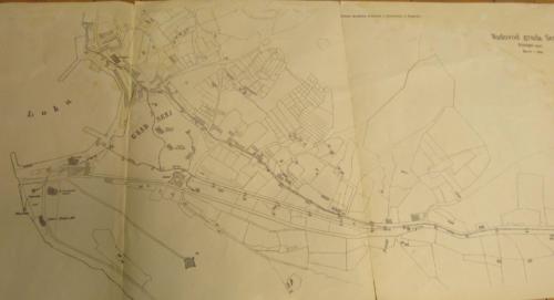 Nacrt vodovoda grada Senja iz 19. st.